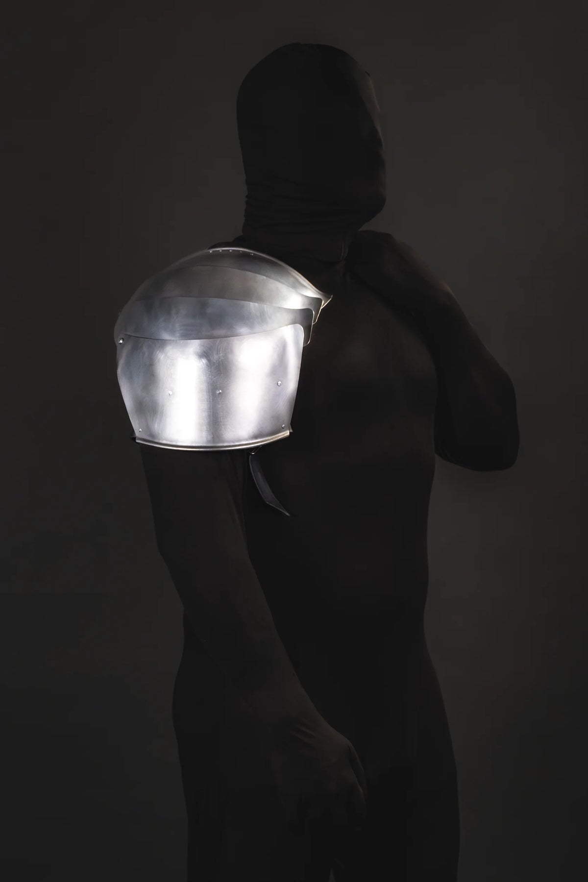 Shoulder armor — rear view