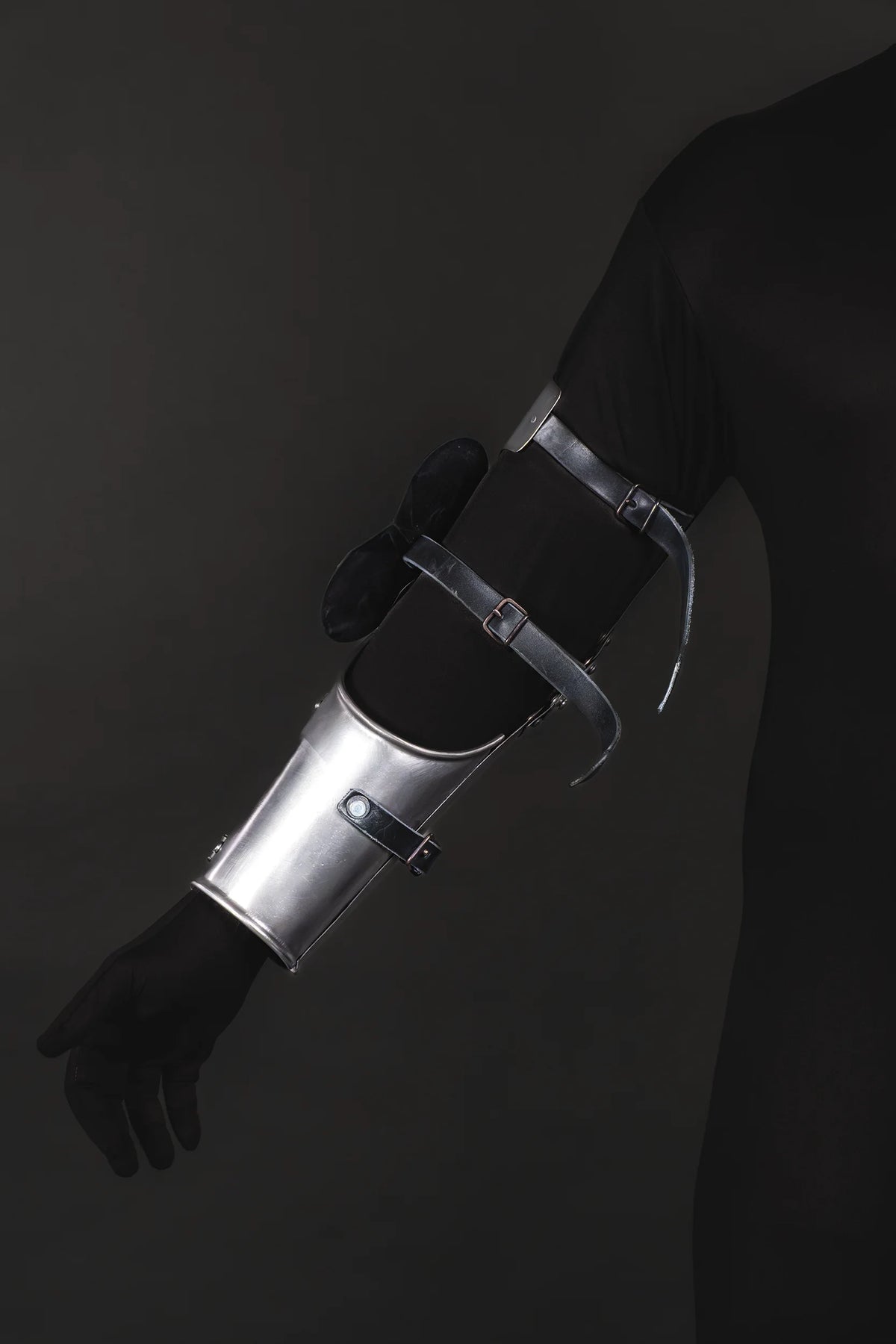Arm armor — reverse view