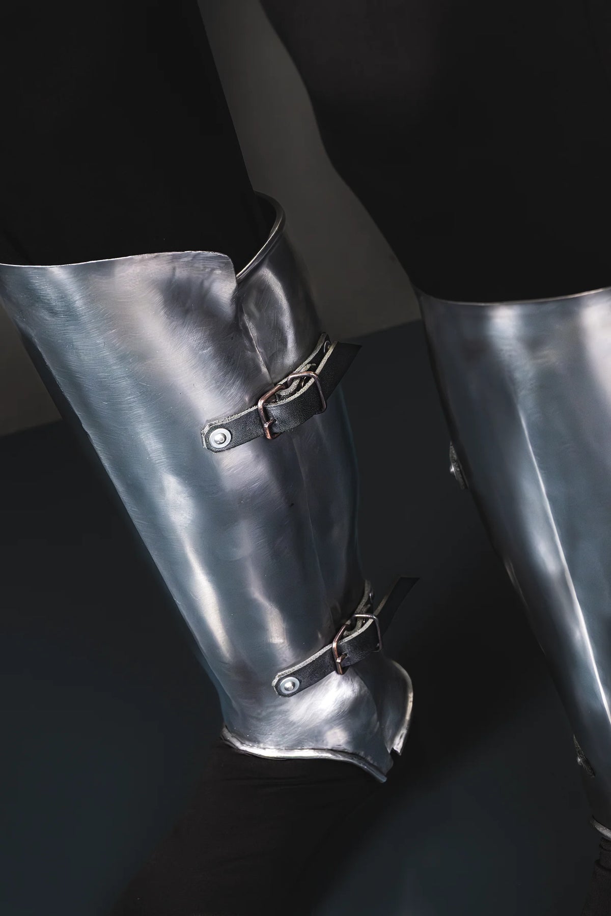 Greaves — angled view