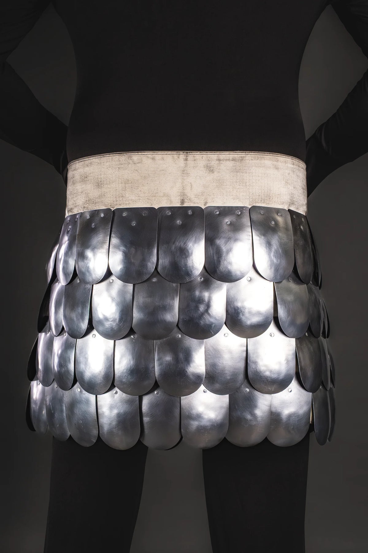 Scale skirt — rear view